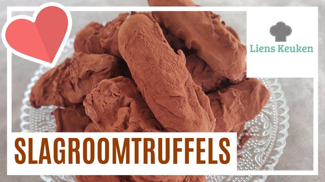 Zelf slagroomtruffels maken moeilijk? Welnee! | SLAGROOMTRUFFELS | De lekkerste slagroomtruffels