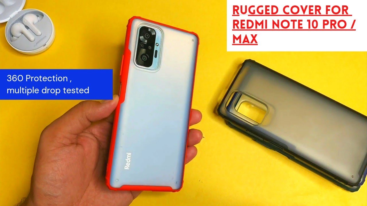 Redmi Note 10 Pro/Max Best cover| Rugged cover for Redmi note 10 pro max and Redmi note 10 pro