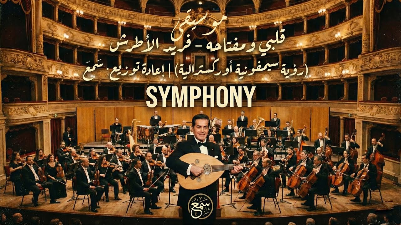 قلبي ومفتاحه - موسيقى - فريد الأطرش (رؤية سيمفونية أوركسترالية) |  توزيع: سَمَع (Symphonic Version)