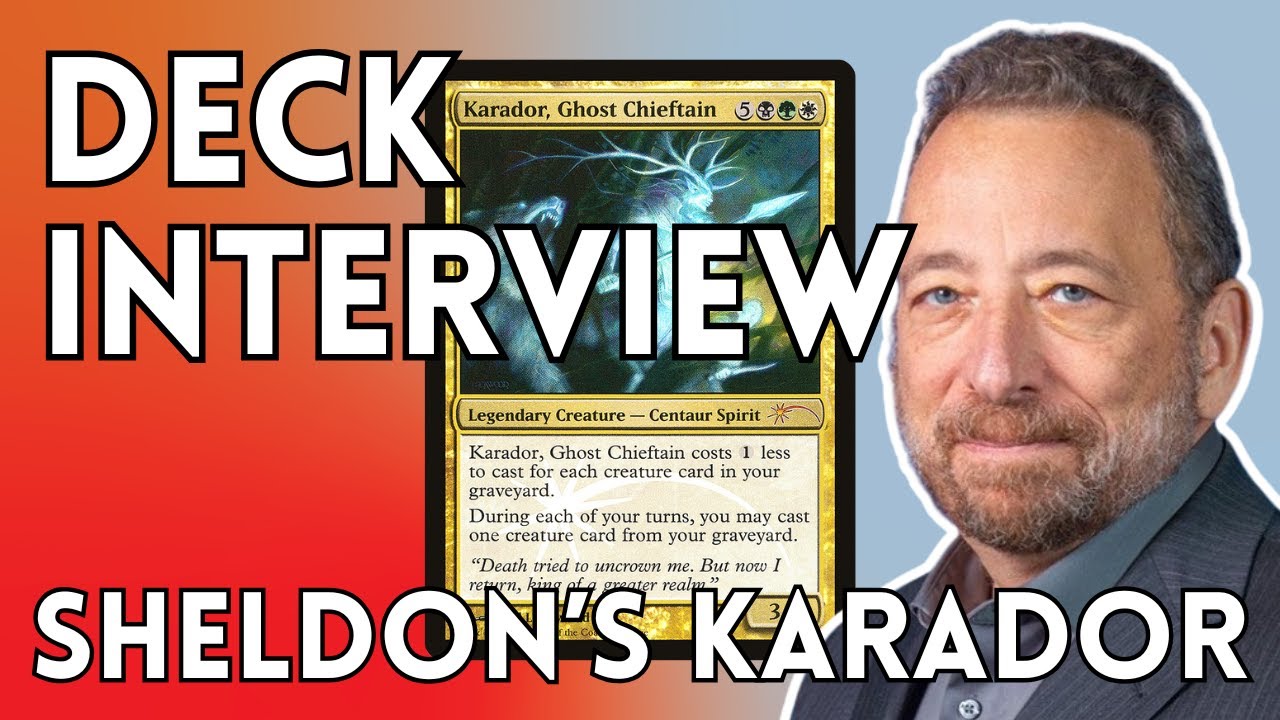 Sheldon Menery's Karador, Ghost Chieftain | MTG Commander Deck Interview | The Faerie Conclave 91