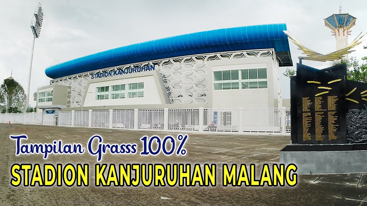 Stadion Kanjuruhan Malang Tampilan Gresss 100% | Siap di Resmikan Presiden RI