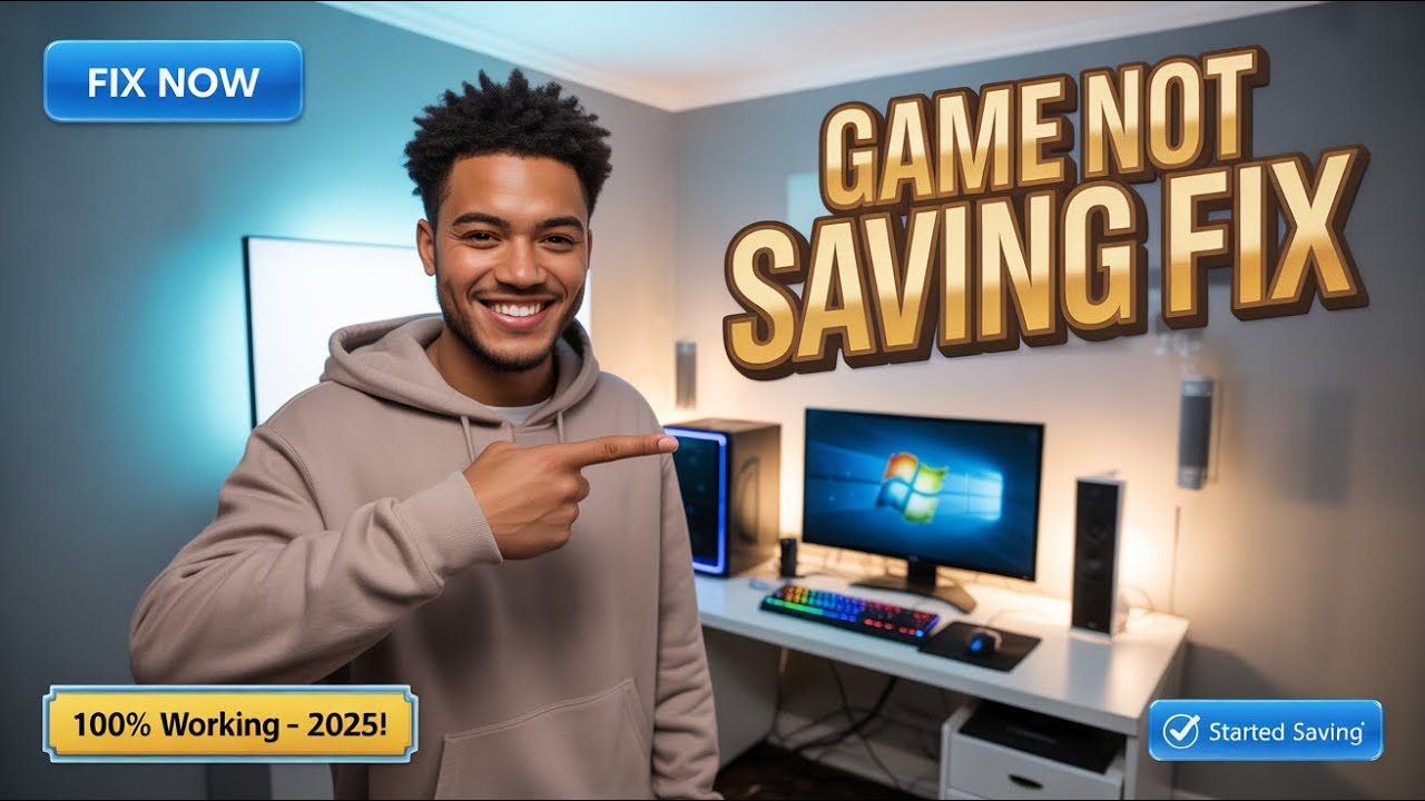 Game Not Saving Problem Fix (2025) | 100% Working Solution for Windows PC