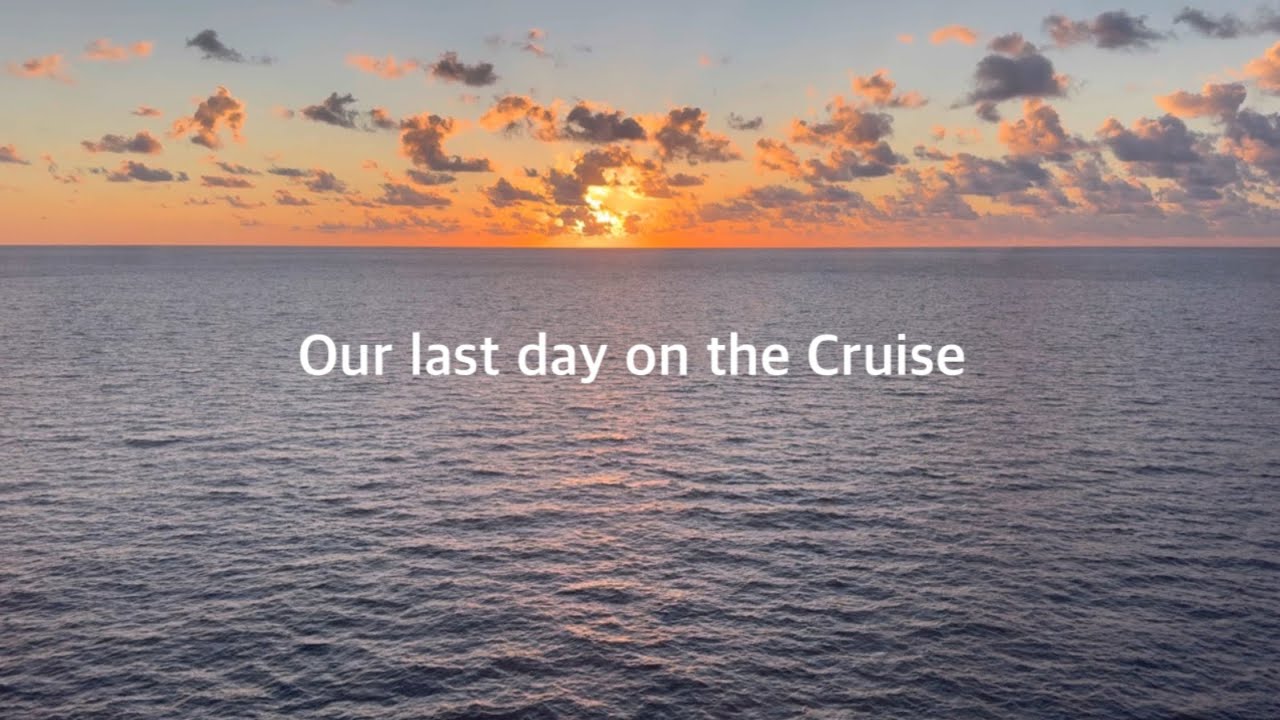 Our FINAL DAY on the CRUISE and going HOME | giving everyone their GIFTS! Day 9-10