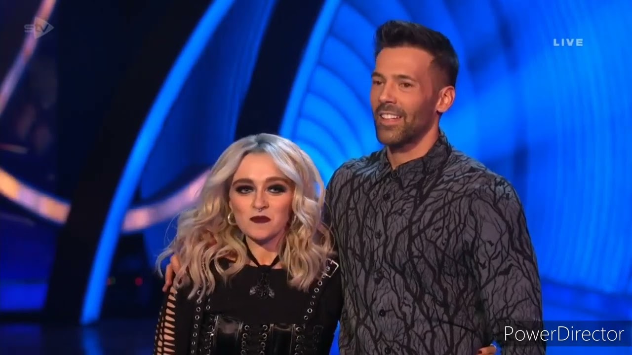 Mollie Gallagher and Sylvain Longchambon skating in Dancing on Ice (Semi Final) (5/3/23)