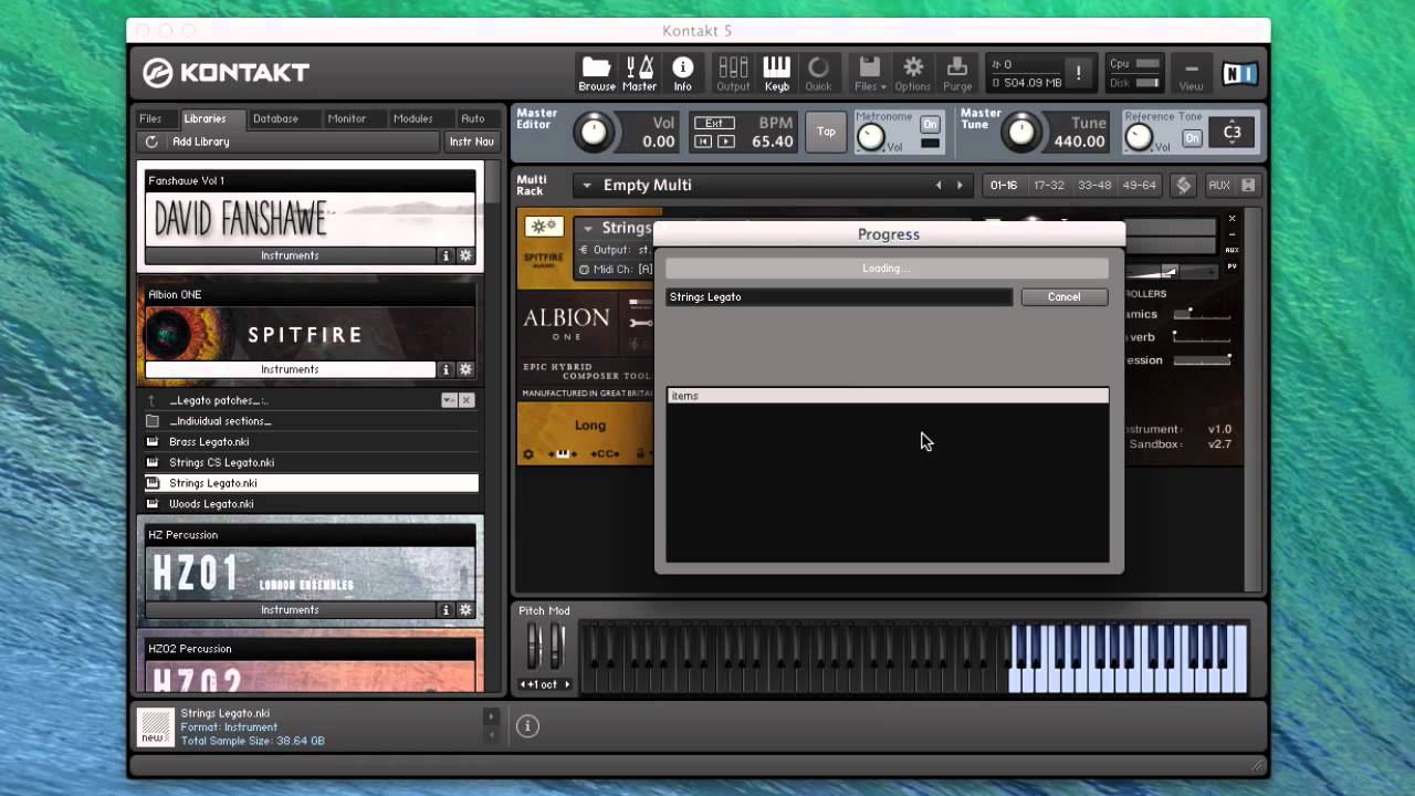 Spitfire Walkthrough -  Albion ONE: Orchestra