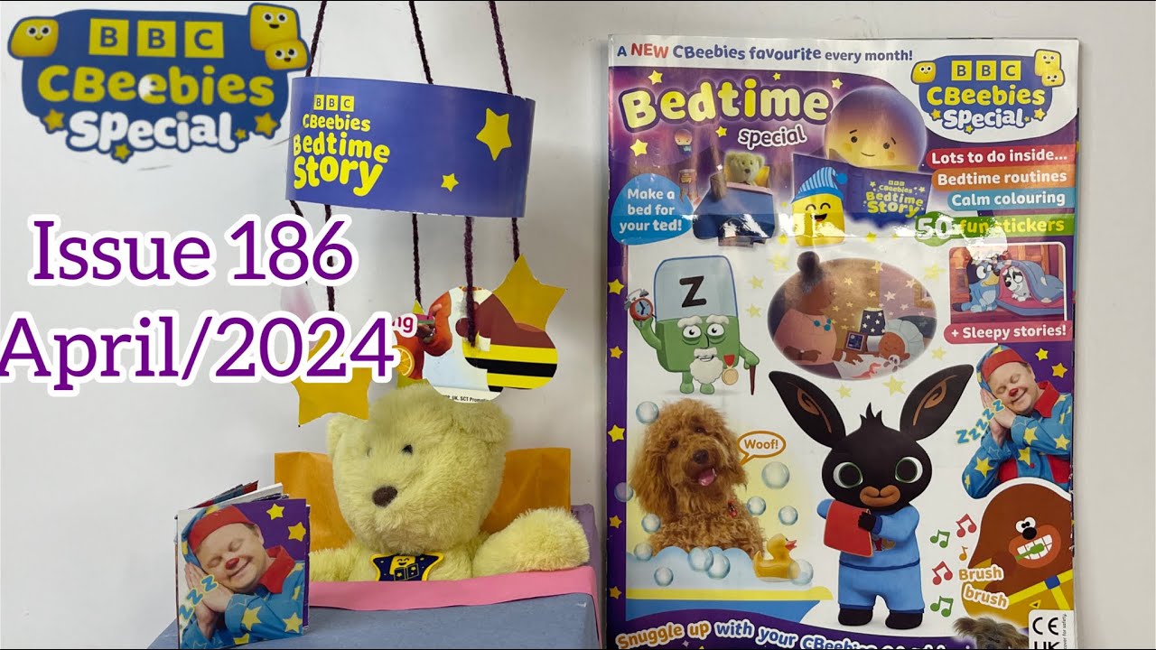 CBeebies Special Magazine, issue 186, April/2024, Bedtime Special 🧸🧸🧸 #cbeebies