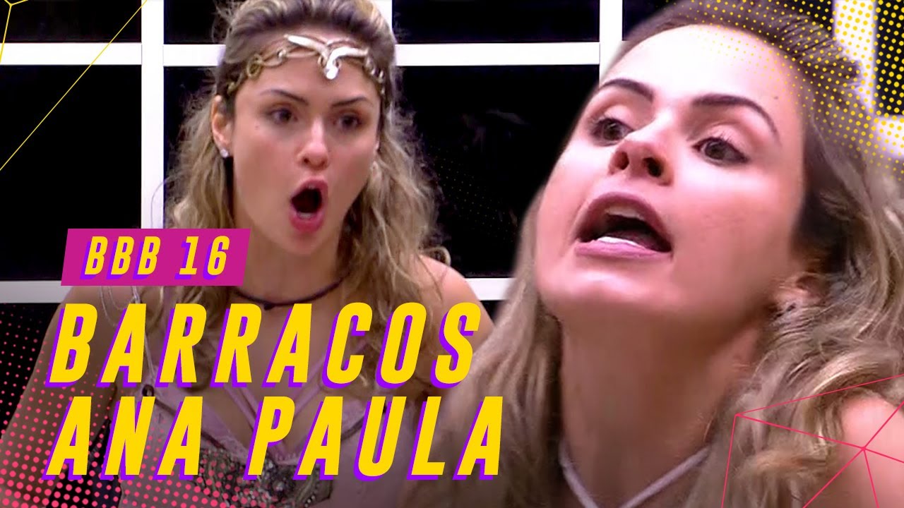 ANA PAULA E AS TRETAS! 5 VEZES QUE A SISTER CAUSOU NA CASA | BIG BROTHER BRASIL 16