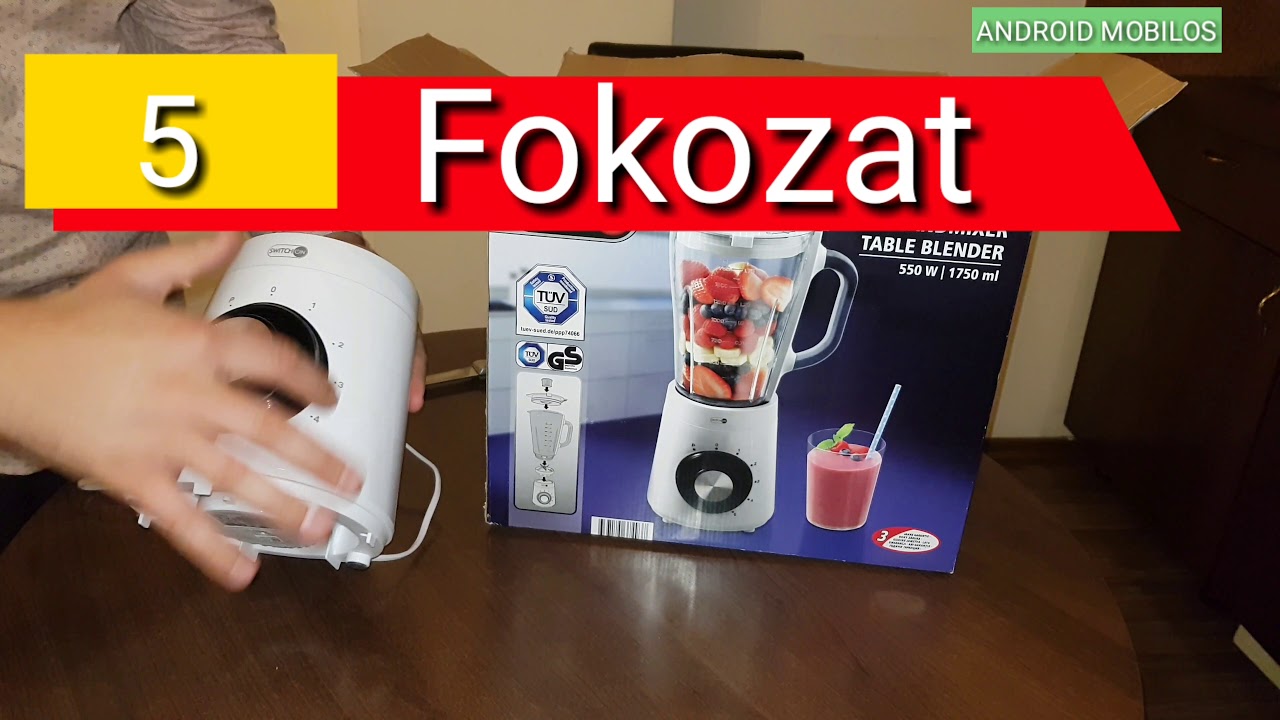SWICHON, TB-C0101 .BLENDER BEMUTAT&Oacute; -KAUFLAND M&Aacute;RKA  [ 4K ] #kaufland #blender #swichon #marka