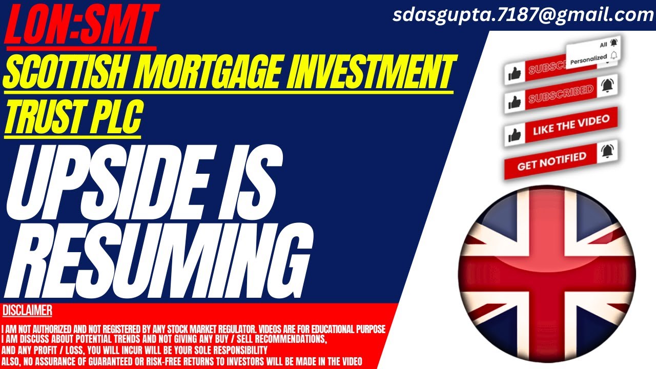UPSIDE IS RESUMING : SMT STOCK ANALYSIS | SCOTTISH MORTGAGE INVESTMENT TRUST PLC SHARE
