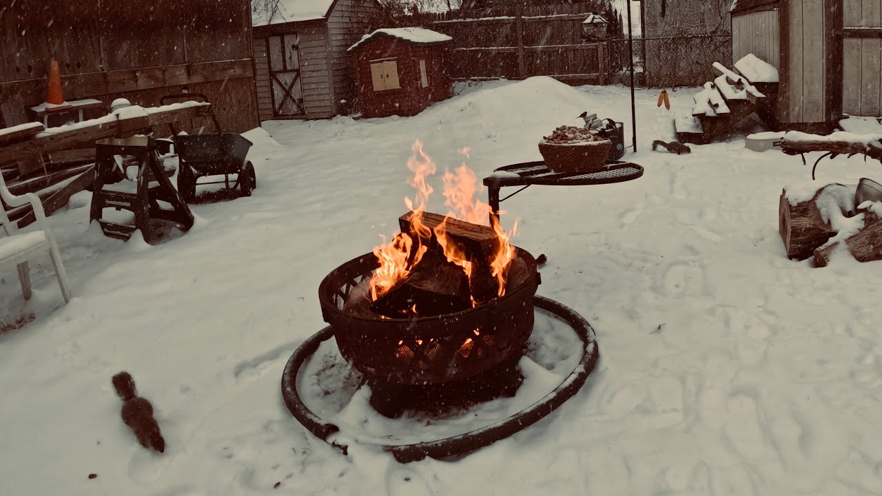 Why not just burn 🔥 during the nor’easter! 