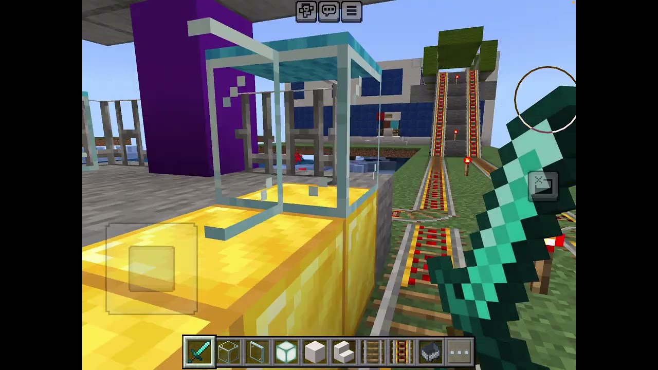 Minecraft MTR 東鐵綫過海段 落馬洲至金鐘 行車片段