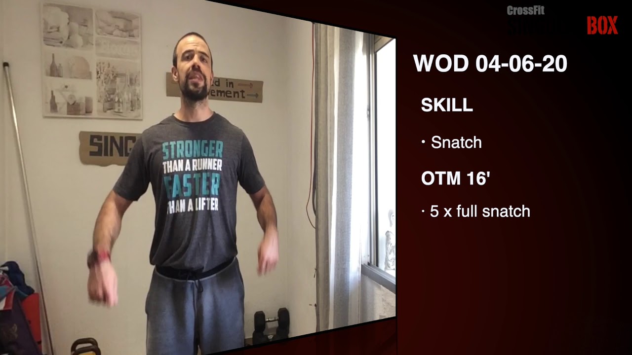 ENTRENA EN CASA - Teaser WOD 59 - Jueves 04/06/2020