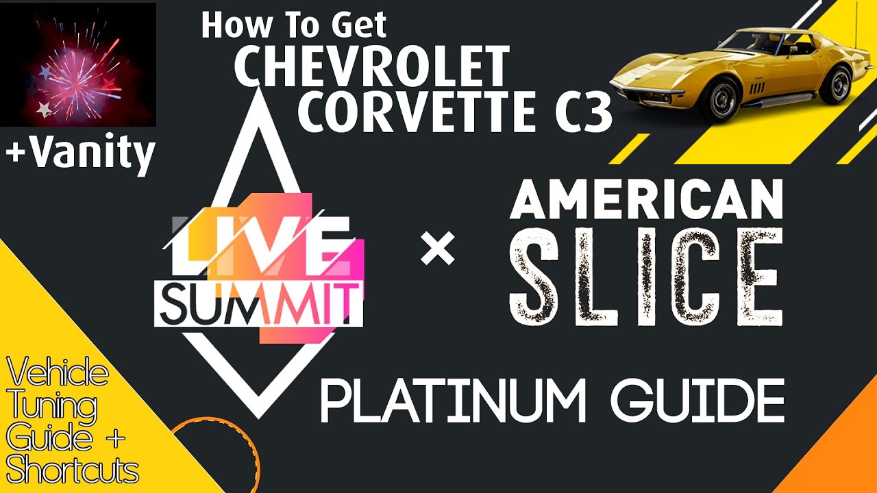 The Crew 2 | AMERICAN SLICE | Live Summit | Vehicle Tuning + Shortcuts | Platinum Guide & Gameplay