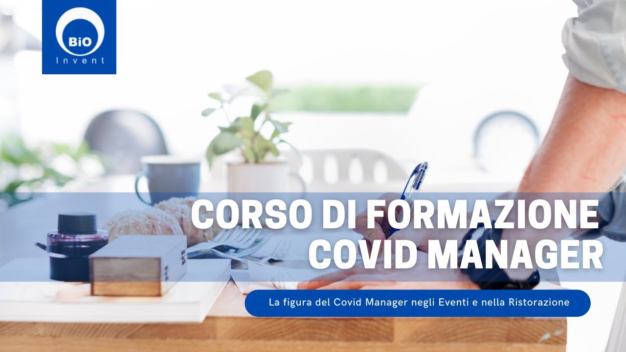 Corso di Formazione come Covid Manager
