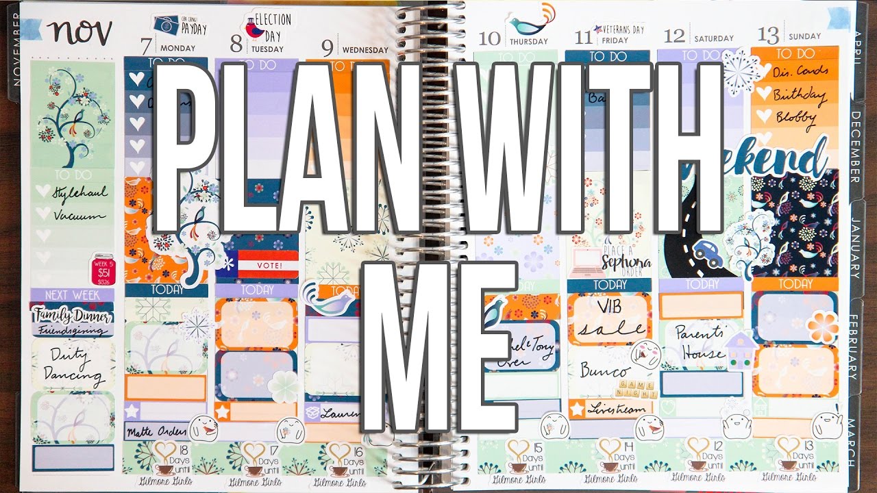 ECLP Vertical Plan with Me | Oh, Hello November Subscription