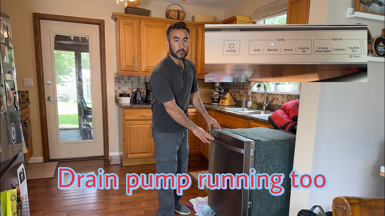 Samsung dishwasher normal light flashing| Samsung dishwasher keeps running