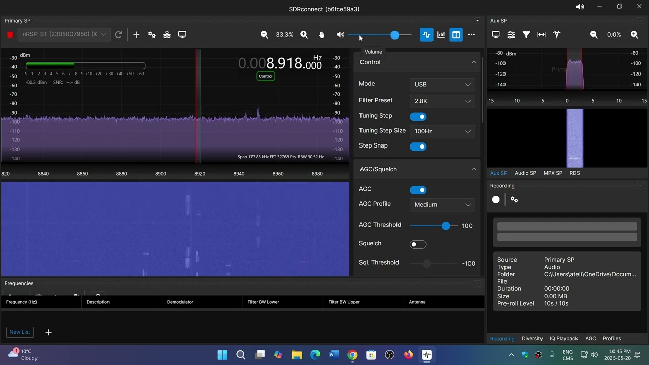 Utility listening with a SDR you can see all of the activity