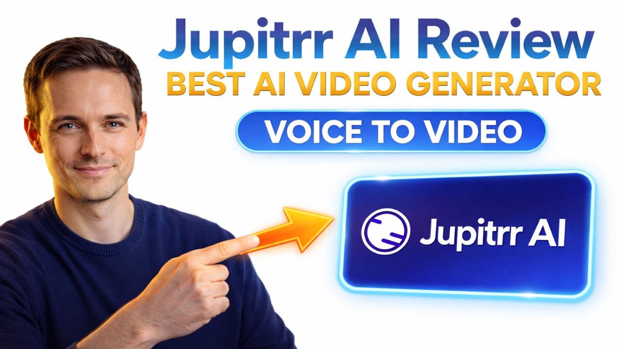 Jupitrr AI voice to video Review - Best Audio To Video generator AI