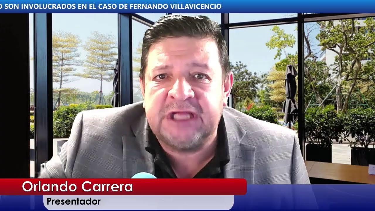 DIANA SALAZAR   Y DANIEL  NOBOA DENUCNCIAS EN EL CASO VILLAVICENCIO
