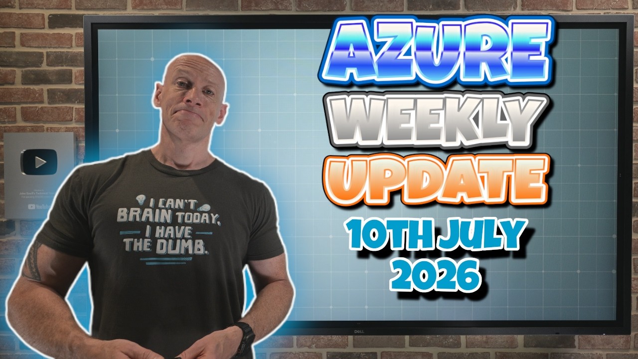 Azure Update 10th July 2026