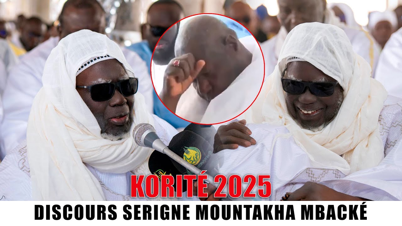 🔴Touba Korit&eacute; 2025 Discours Serigne mountakha &agrave; la grande mosqu&eacute;e de Touba