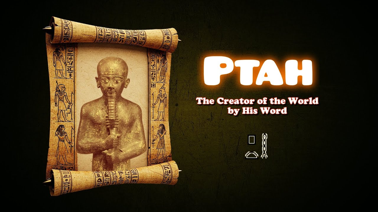 Ptah, stw&oacute;rca świata słowem | Bogowie i boginie egipscy
