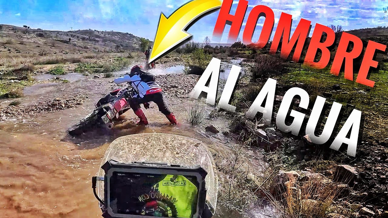 3 Fantic 450 Rally y muchos ríos ¿Qué puede salir Mal?