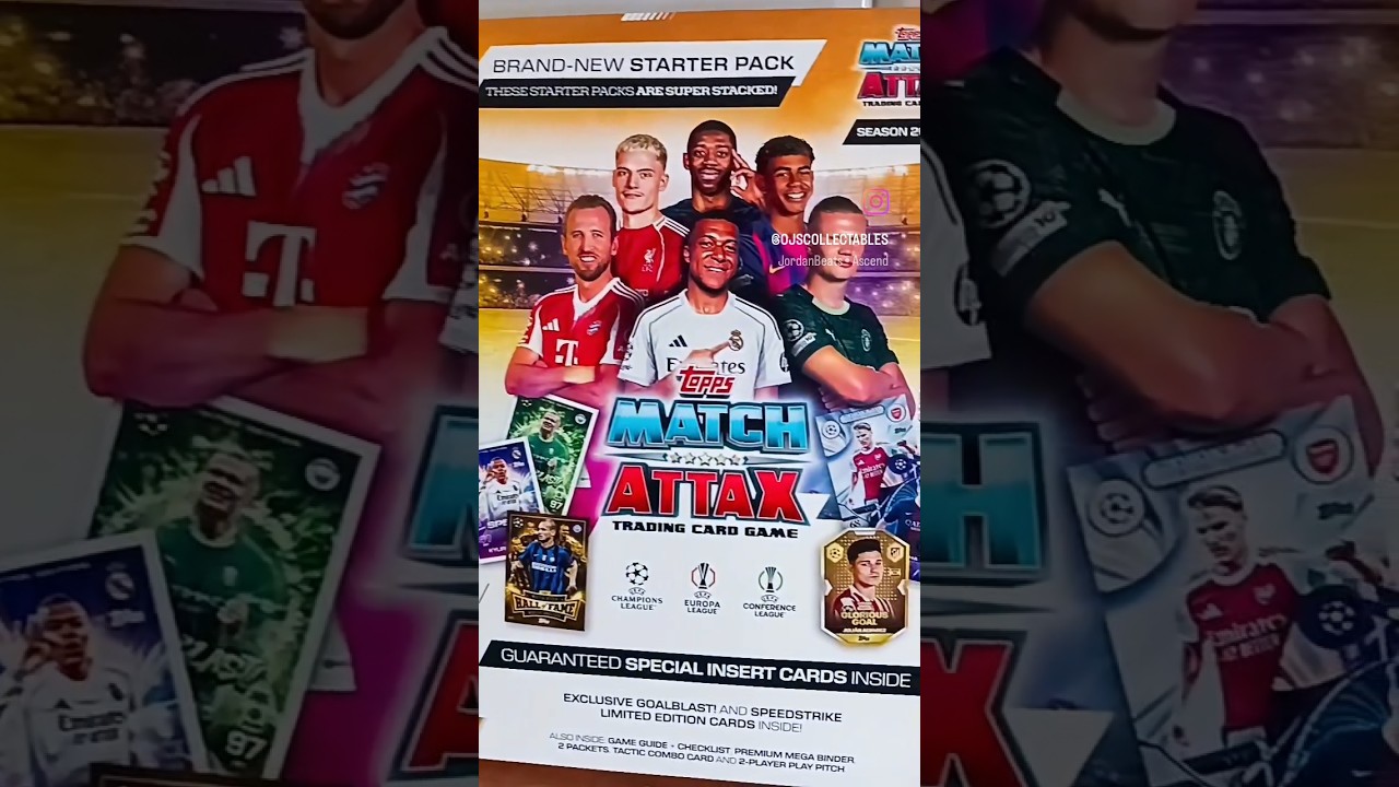 *NEW* TOPPS MATCH ATTAX 25/26 COLLECTION!! VIDEO OUT TOMORROW 🤩 