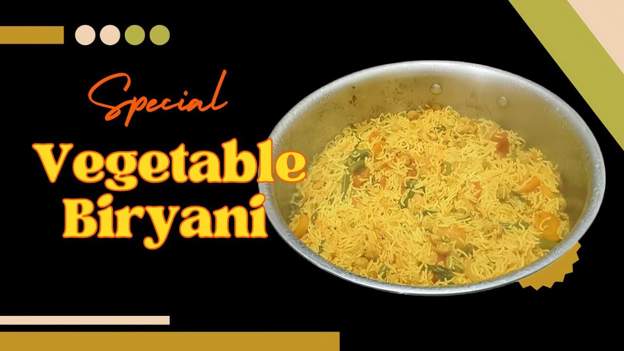 வெஜிடேபிள் பிரியாணி | vegetable biryani | என்னுடைய முதல் வீடியோ😍| நன்றி உறவுகளே🥰
