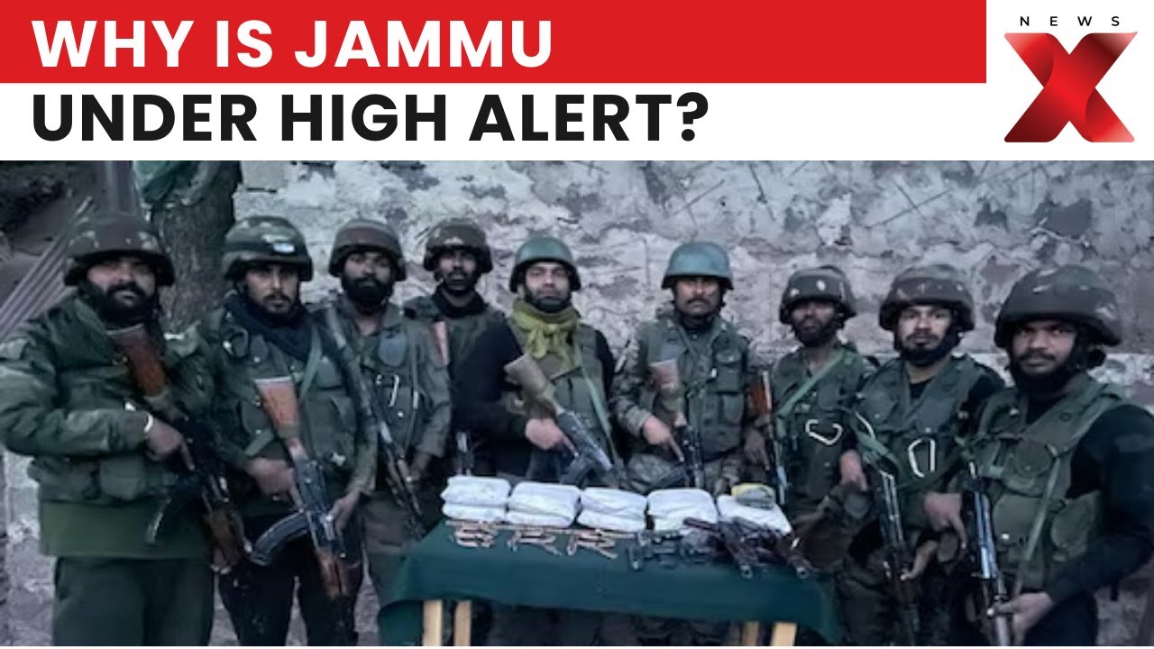 High Alert in Jammu as Police Recover Assault Rifle Telescope Near NIA HQ