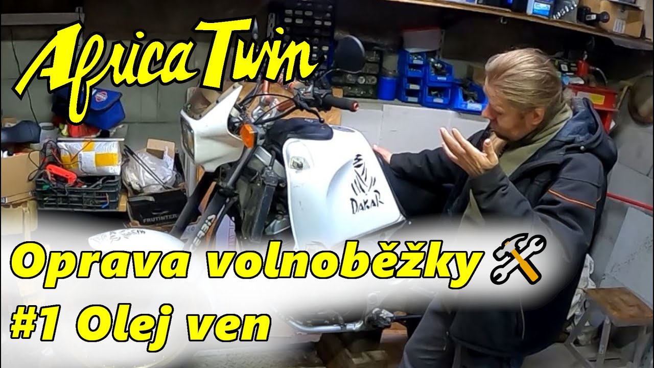 Africa Twin - Oprava volnoběžky - Část #1 Olej