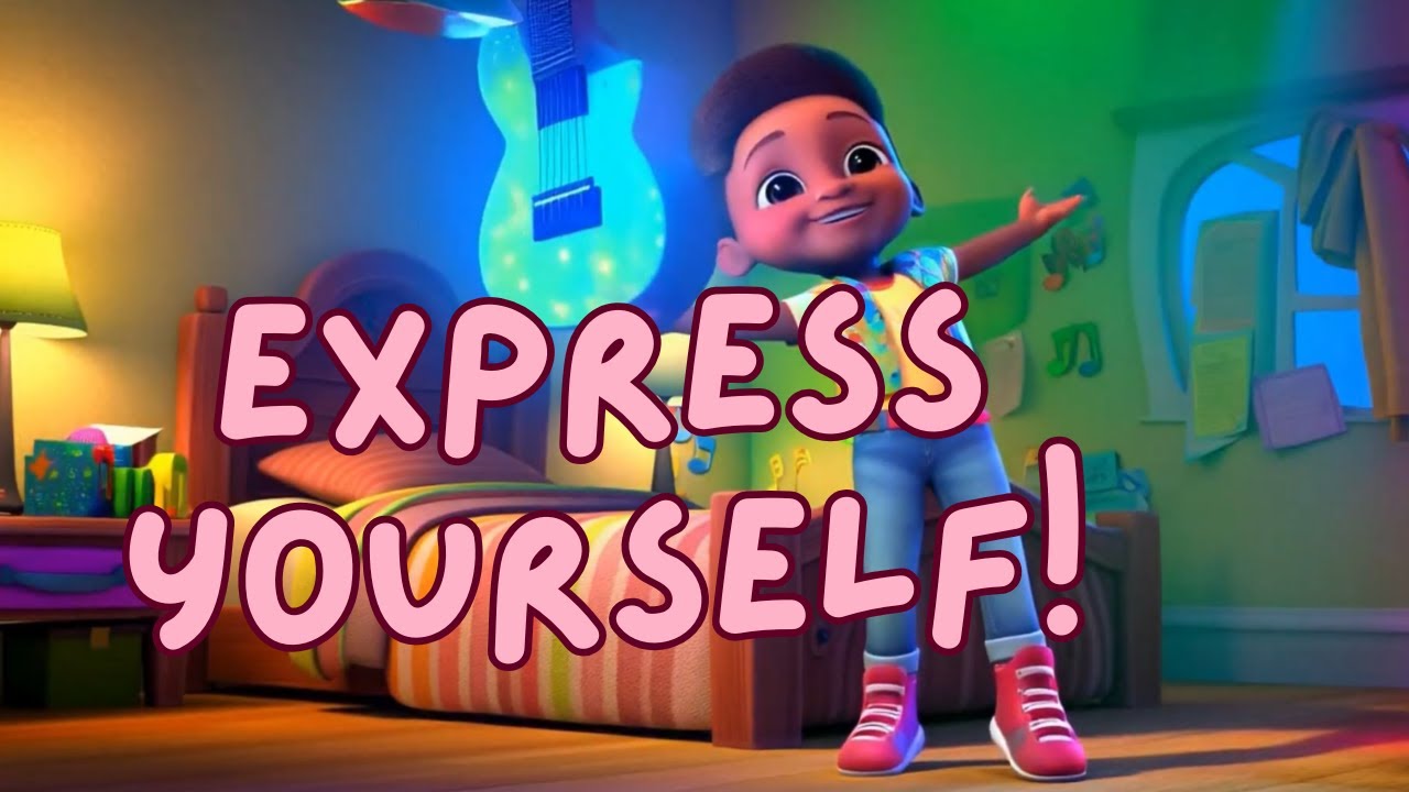 Express Yourself | Kids Moral Values | Educational | SEL Life Lessons Music  video | Moral KidzWiz