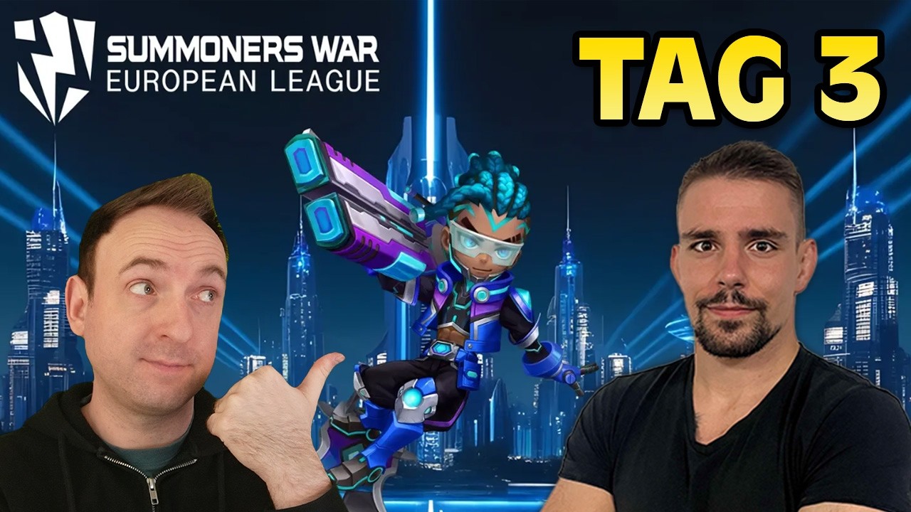 Summoners War European League Tag 3 - Watchparty mit Hanzelot 🔥 | SW-Hilfe? !patreon