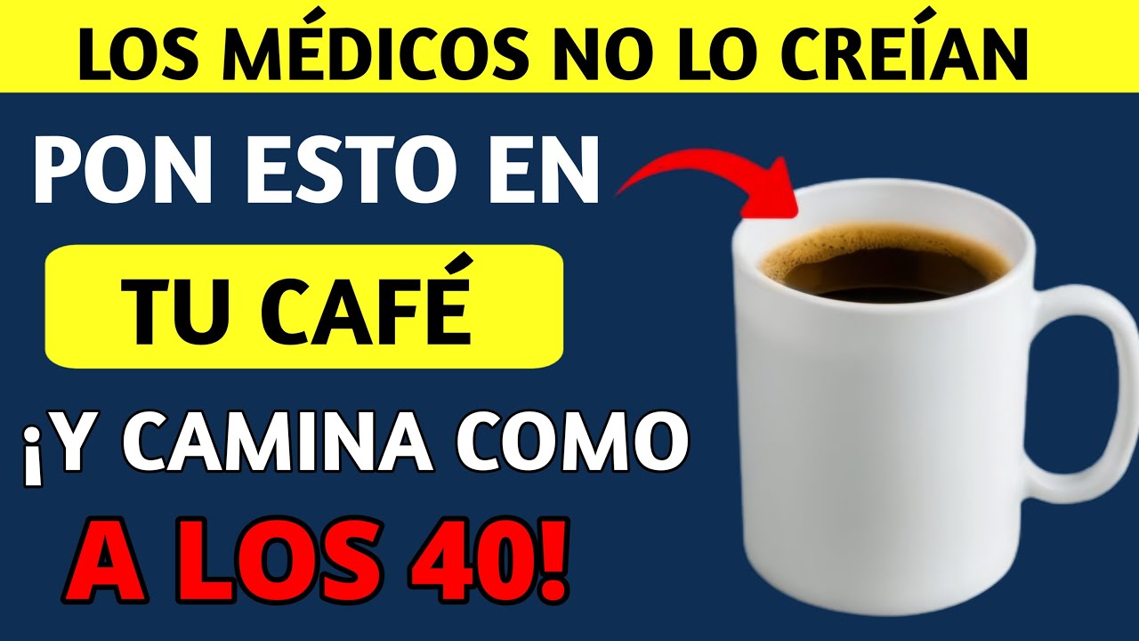 Los Beneficios SORPRENDENTES de Añadir ESTE Polvo a tu Café | Salud para Mayores