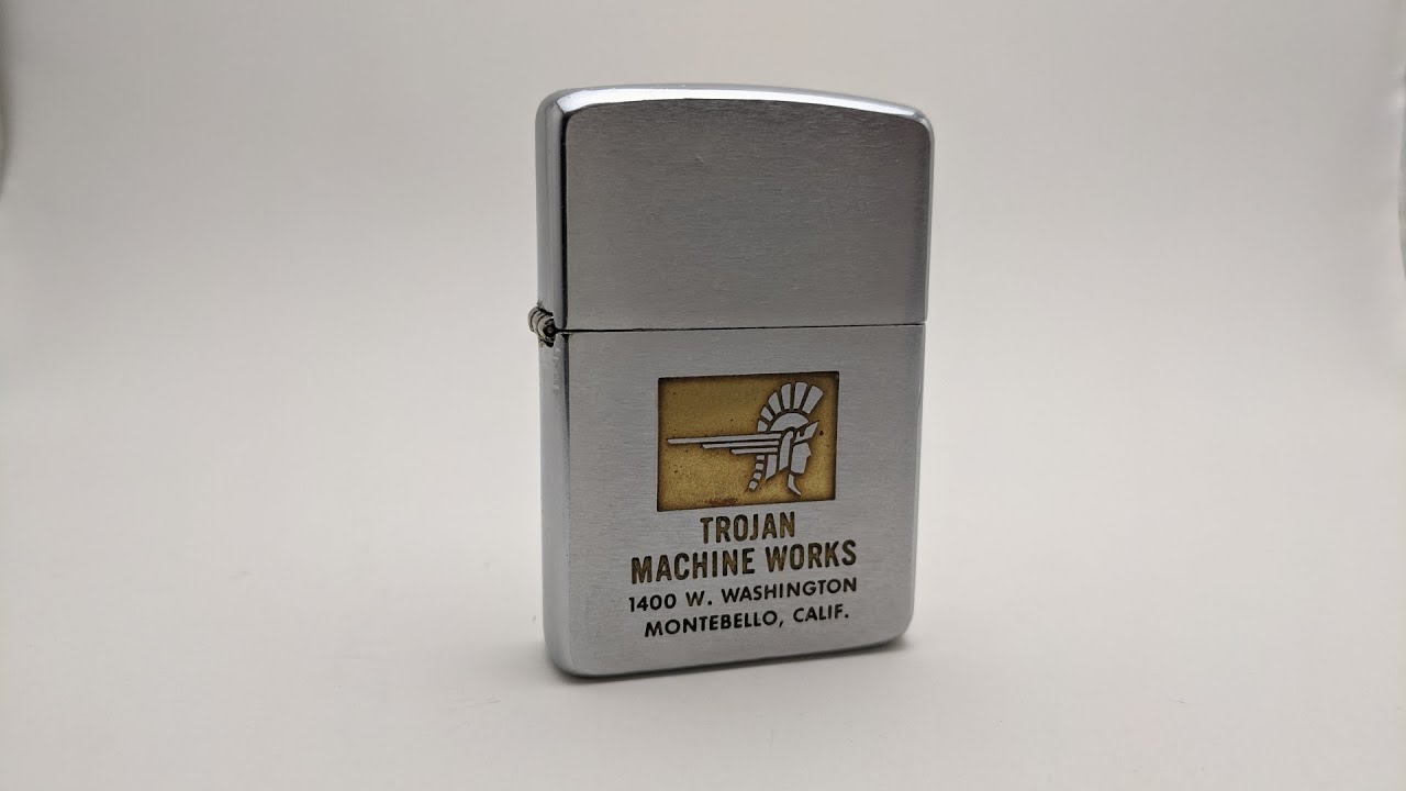 Lighter Therapy - 1961 Zippo - Trojan Machine Works