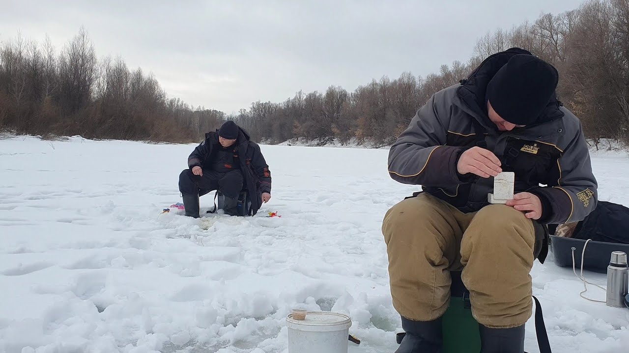 ВСЯ РЫБА ЗАБИЛАСЬ В ЗАТОНЫ. ПОСЛЕДНИЙ ЛЁД