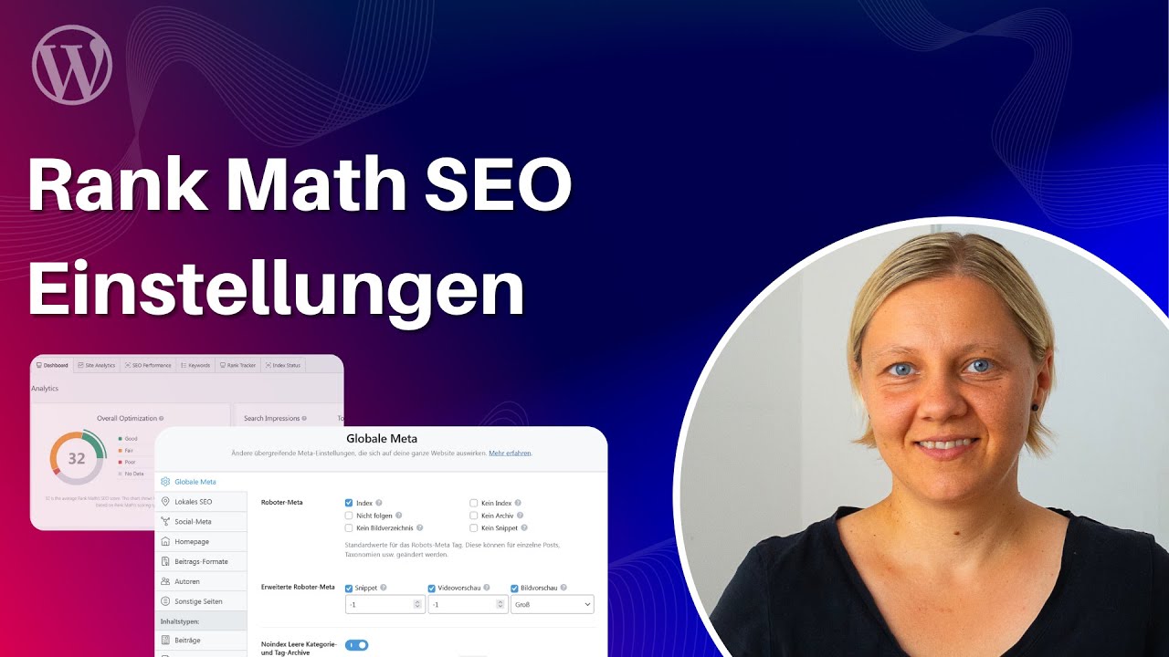 Rank Math SEO: Diese Einstellungen sind wichtig 🚀