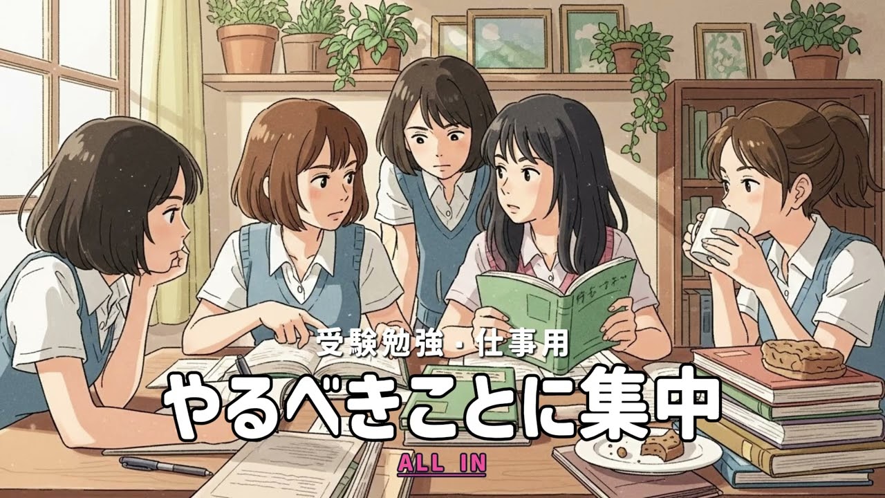 【作業用BGM】受験対策＆仕事集中BGM｜静かで邪魔しない作業用【受験生応援】