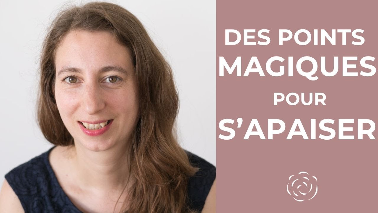 Les points du front, pour apaiser le stress et l'anxiété