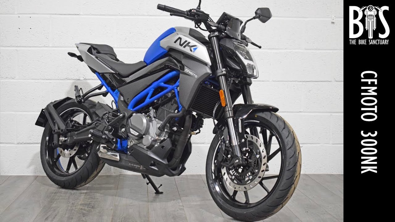 CFMOTO 300NK Naked A2: легальная модель 2023 года. Первый взгляд на британскую модель. Прогулка.