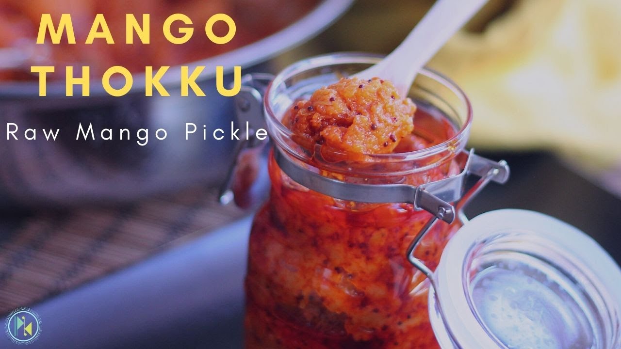 Manga thokku | Raw mango pickle | Green mango thokku | Easy pickle recipe without pickle powder