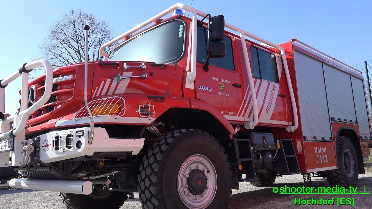 STLF [TLF-Wald] - ZETROS MERCEDES - TANK 4000 Liter - [Feuerwehr Filderstadt] - [F]