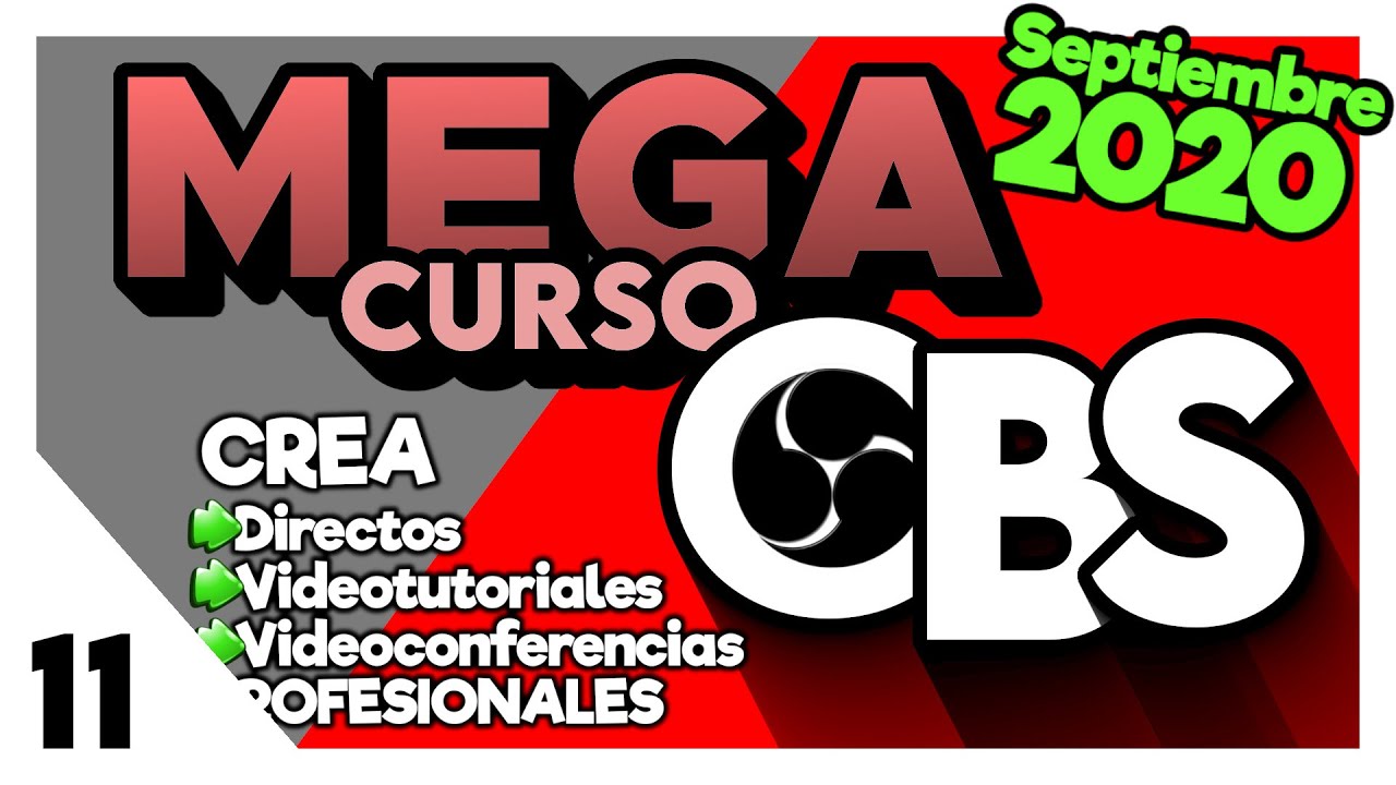 🔴 Curso OBS Studio ✅ Transmitir a ZOOM, GOOGLE MEET, WEBEX y cualquier otra plataforma