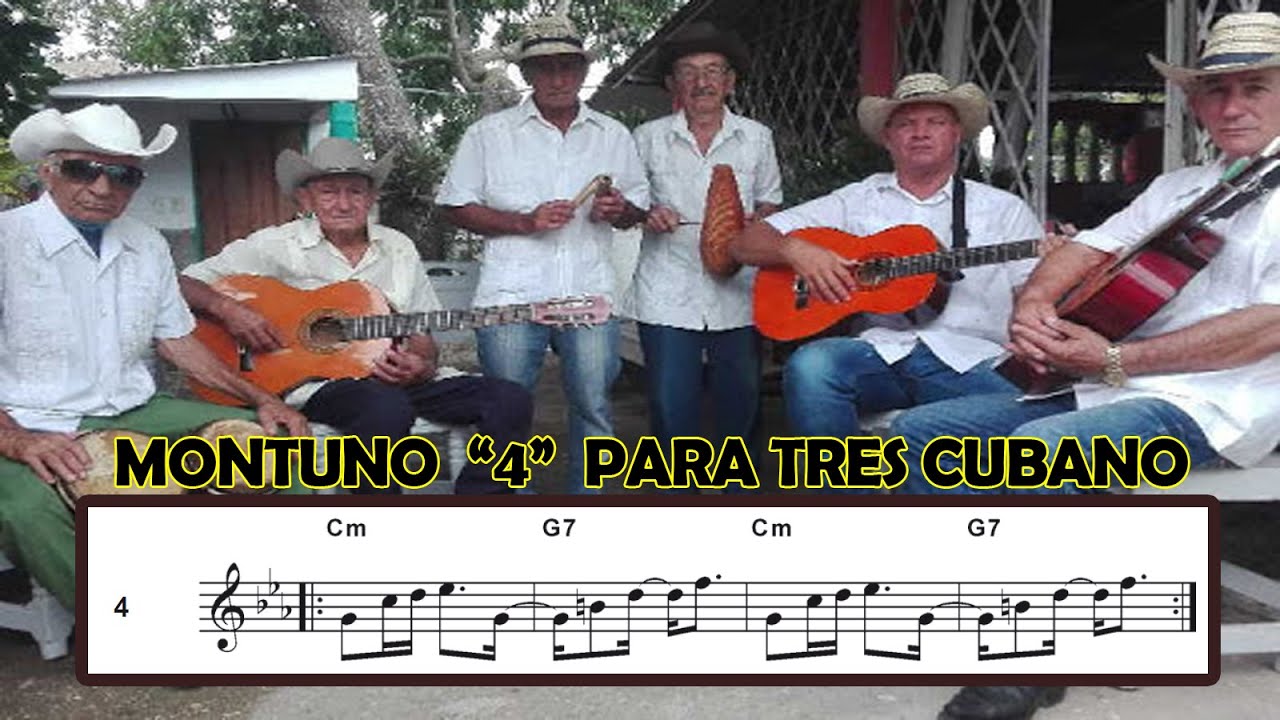 Montuno #4 para Tres Cubano