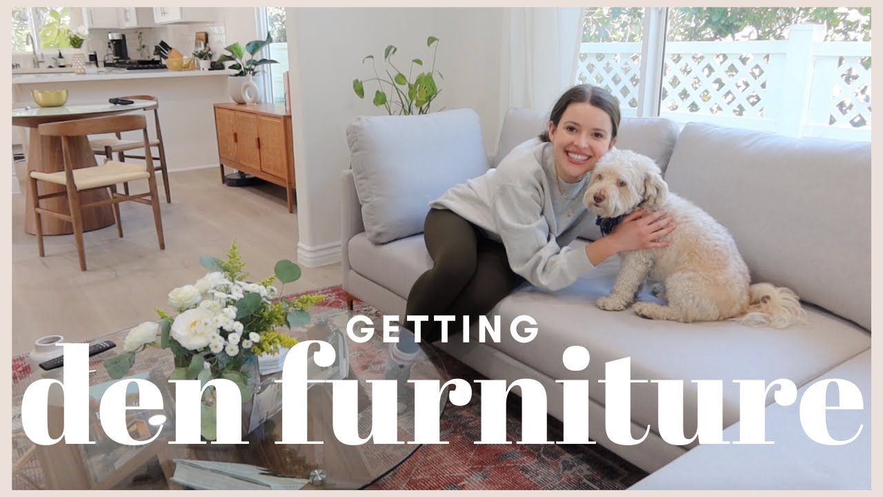 GETTING OUR DEN FURNITURE! + Styling our Decor :-) Castlery Unboxing