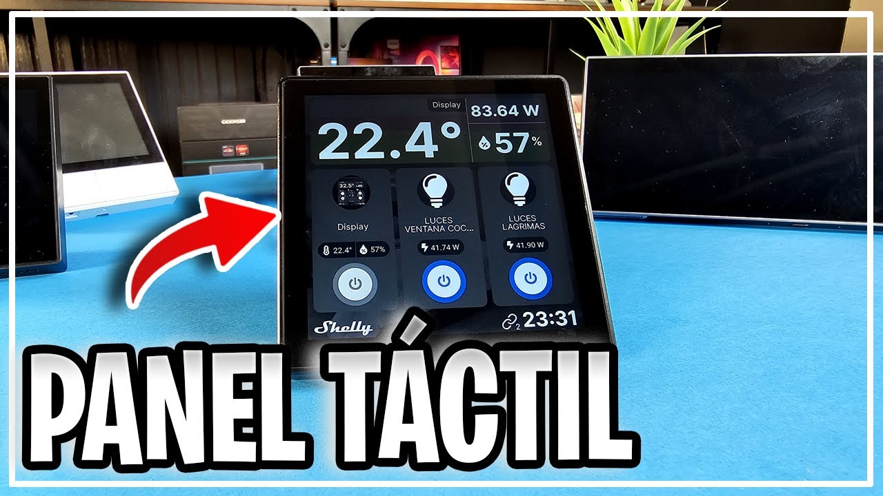 🔴 SHELLY WALL DISPLAY - Otro panel de control táctil