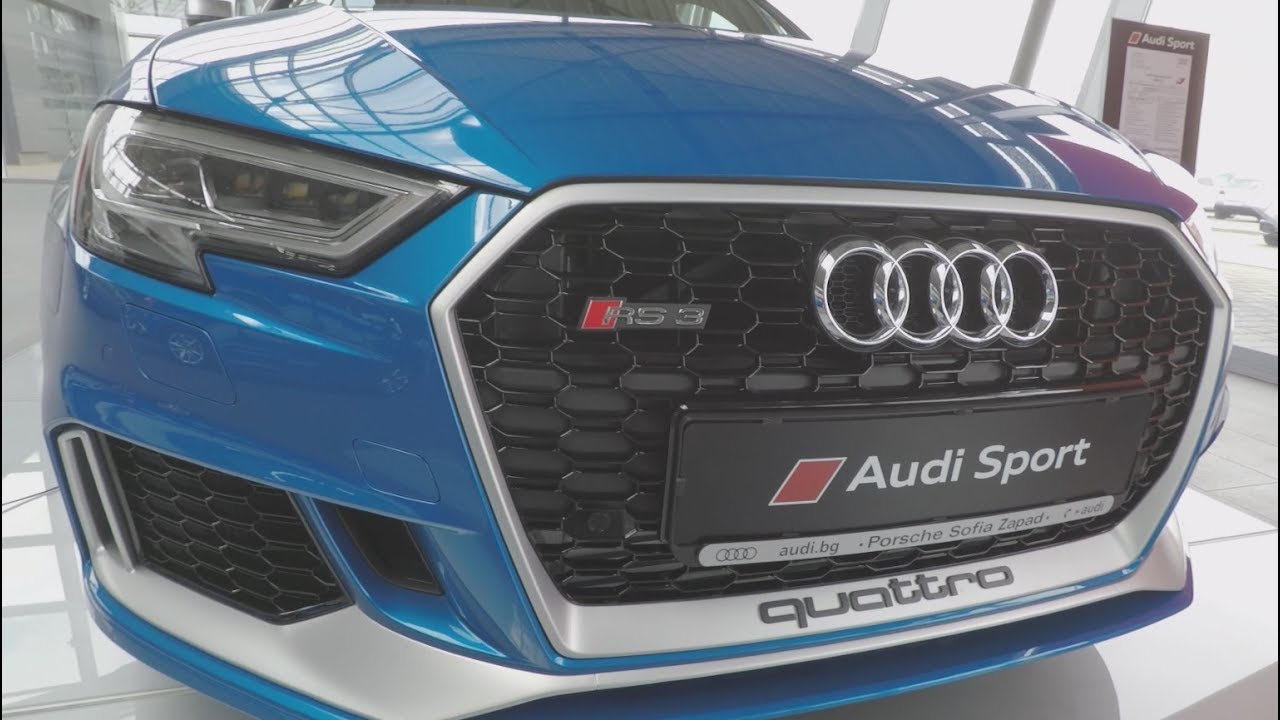 Ara Blue Crystal effect Audi RS3 Sportback - Looks so good!