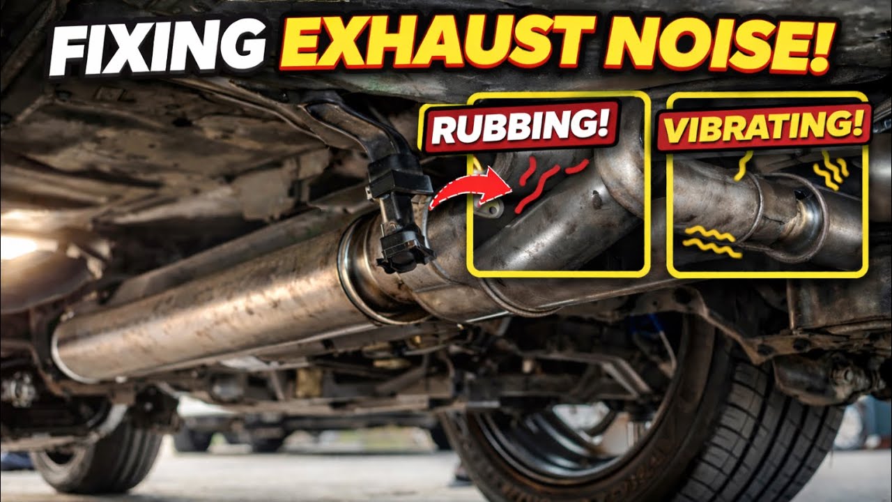 Fixing my vibration issue on my Rev9 Exhaust! #10thgenaccord #rev9