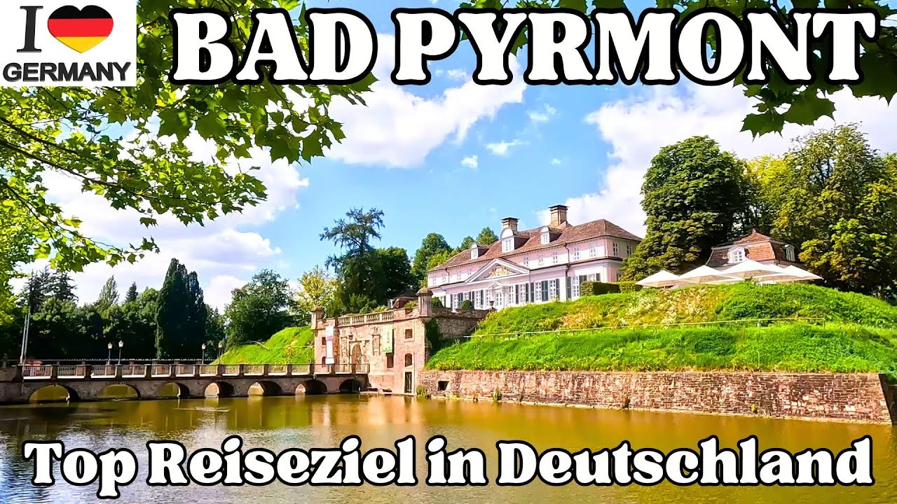 BAD PYRMONT - beliebter Kurort mit dem schönsten Park in DE und  der ältesten Fußgängerzone der Welt