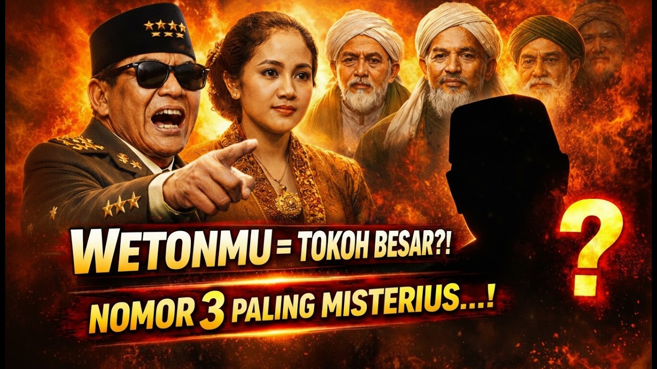 GEMPAR‼️ 3 Weton Ini Ternyata Sama dengan Tokoh Besar Indonesia. Nomor 3 Bikin di LUAR NURUL ‼️